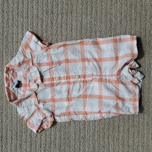 Baby Gap romper, plaid